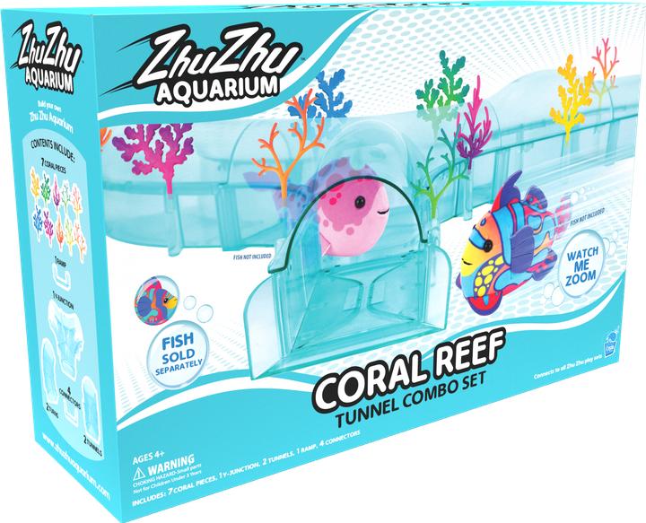 Actual product image Zhu Zhu Pets Zhu Zhu Aquarium Koralrev Tunnel Kombisaet