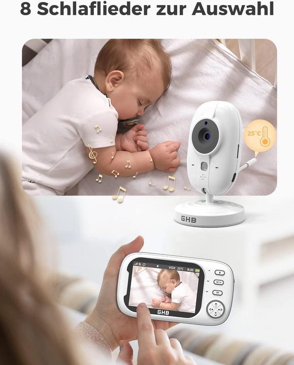 Actual product image GHB Babyphone mit Kamera (Video & Audio)