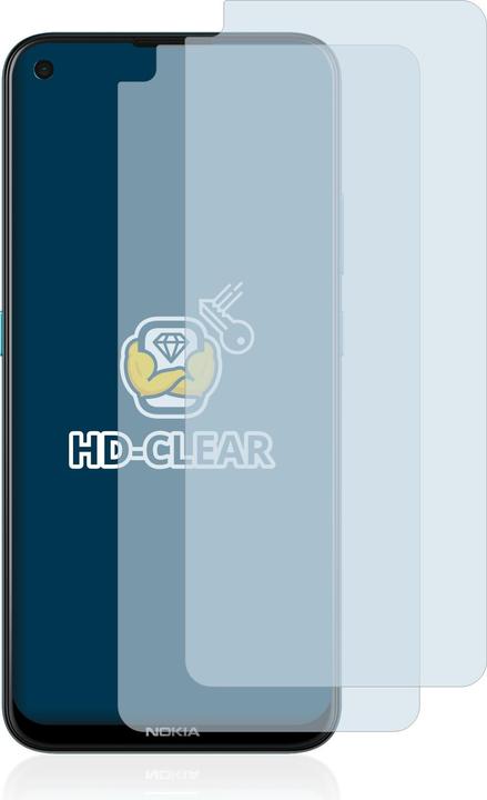 Actual product image BROTECT Screen Protector Clear (2 Piece, Nokia 5.4)