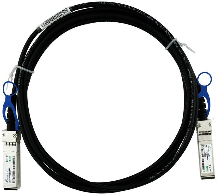 Actual product image CBO LinkSys SFP28-DAC-3M compatible BlueLAN DAC SFP28 SC272701Q3M26
