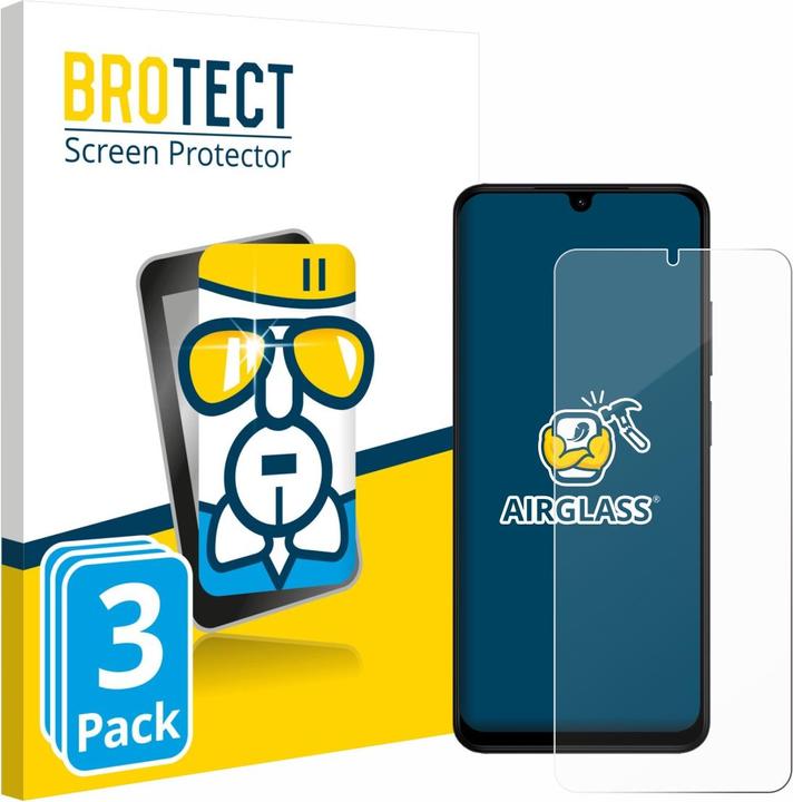 Actual product image BROTECT AirGlass Glass (3 pcs., Xiaomi Redmi 5)