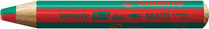 Verde scuro, Rosso