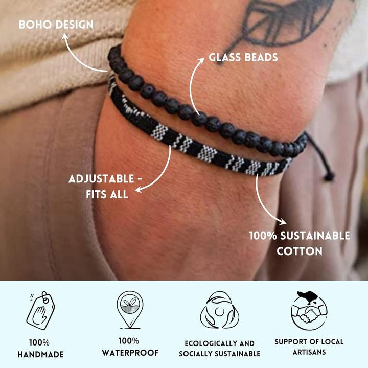 Immagine prodotto Made by Nami Surfer Armband Set (20 cm)