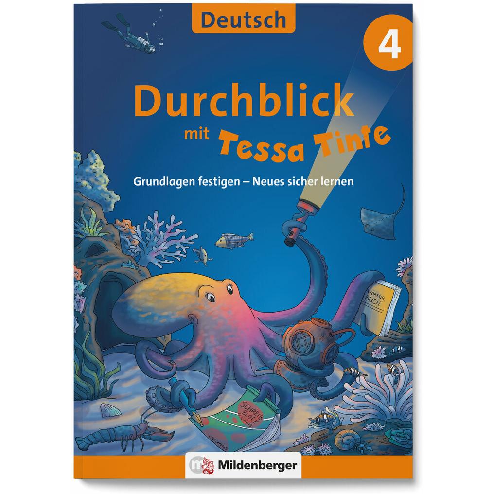 Durchblick mit Tessa Tinte - Deutsch 4, Schulbücher von Lena-Christin Grzelachowski, Martina Knipp