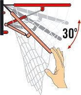 Produktbild Sport-Thieme Basketballkorb Premium, abklappbar