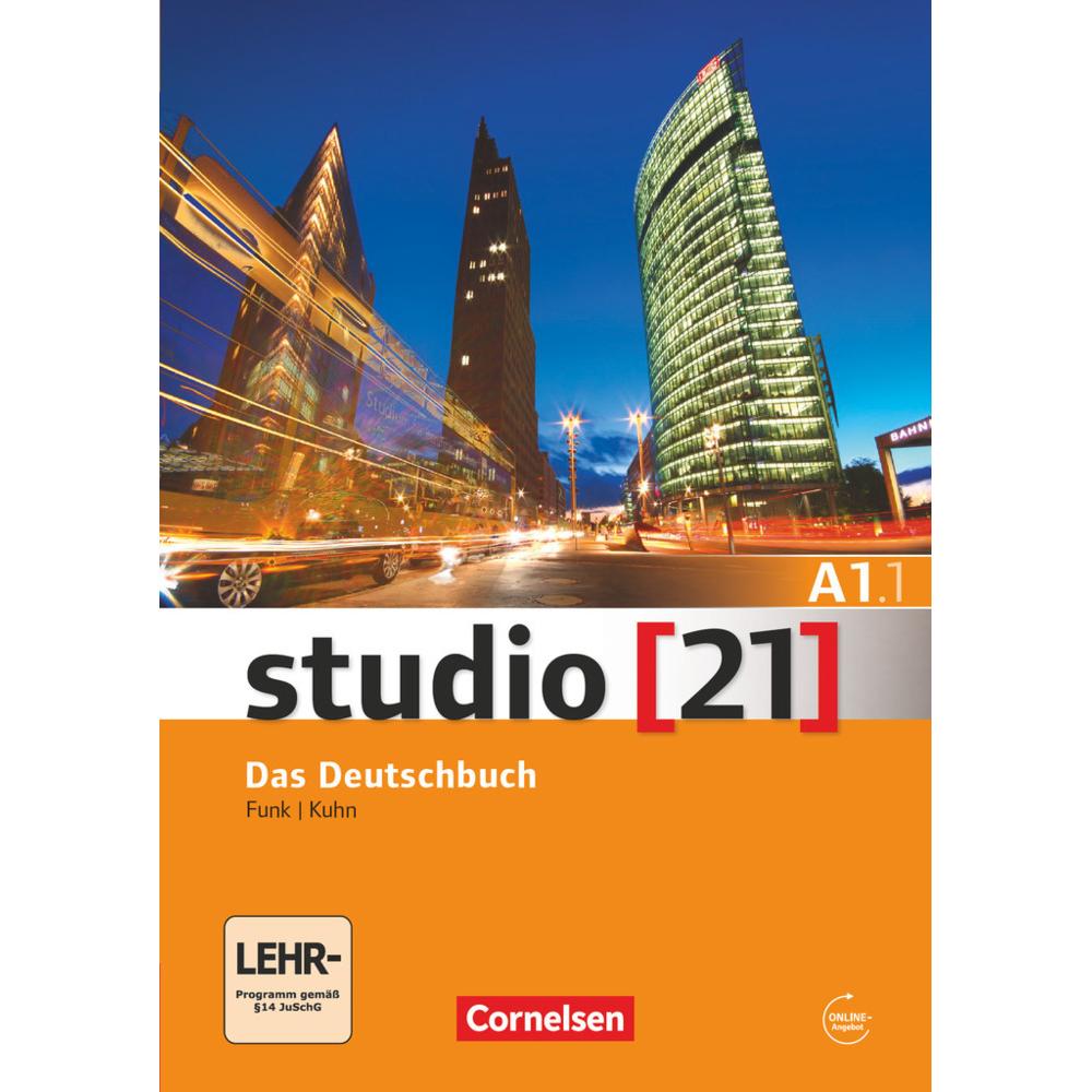 studio 21 A1. Teilband 1. Das Deutschbuch. Kurs- und Übungsbuch mit DVD-ROM, Schulbücher von Hermann Funk, Christina Kuh...