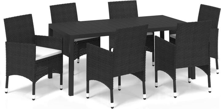 Produktbild vidaXL Garten-Essgruppe (185 x 90 x 74 cm)