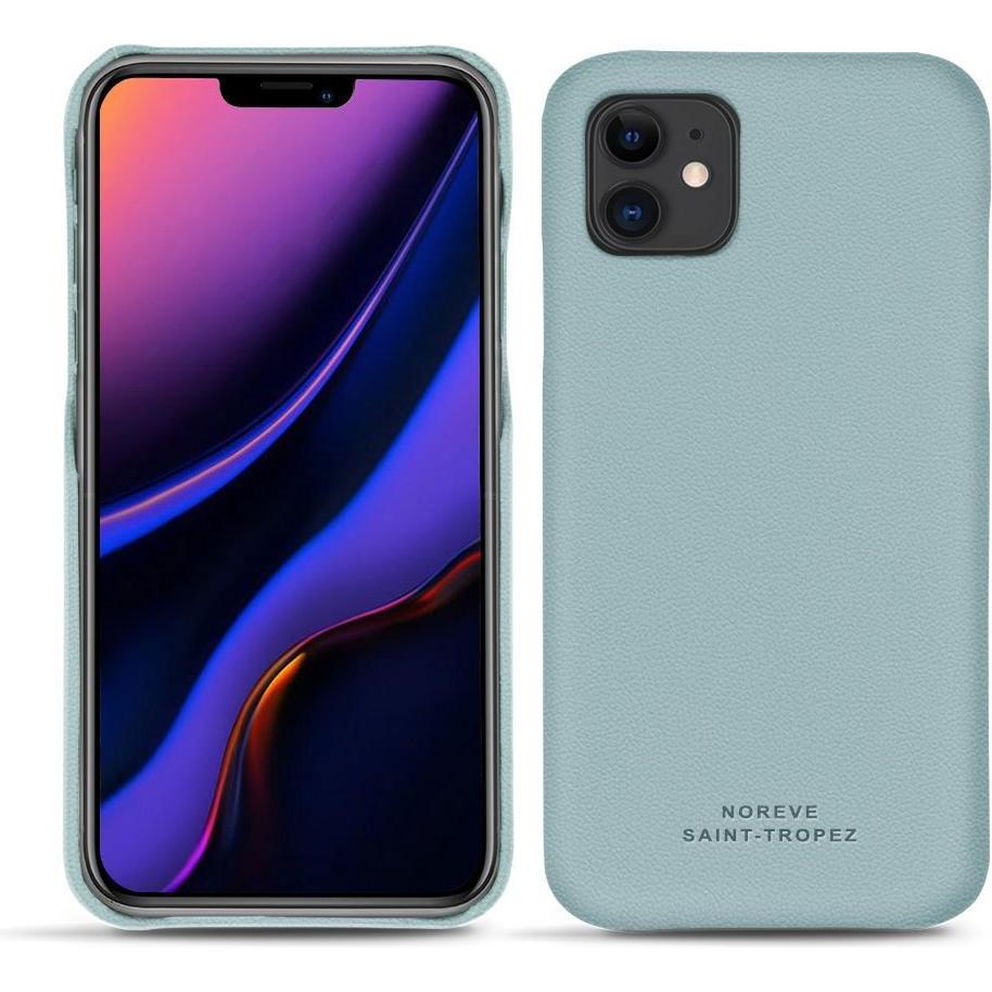 Noreve Lederschutzhülle (Apple iPhone 11), Smartphone Hülle, Blau