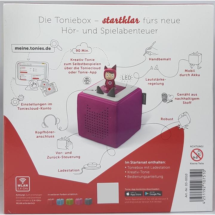 Immagine prodotto Tonies Toniebox starter set di bacche (tono creativo) (Tedesco)