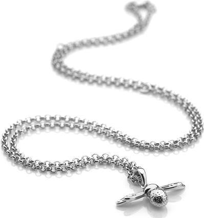 Actual product image Hot Diamonds Paradise necklace Bee DP565