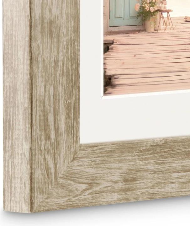 Produktbild Hama Cottage Braun 20x30 Kunstst.inkl.Passepartout 193334 (20 x 30 cm)