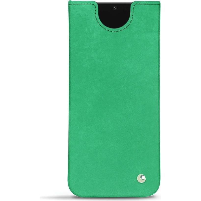 Noreve Lederschutzhülle (Samsung Galaxy S22), Smartphone Hülle, Grün