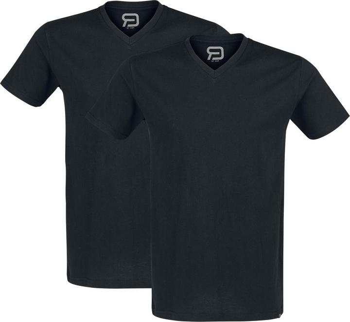 Produktbild RED by EMP Doppelpack T-Shirts mit V-Ausschnitt (4XL)