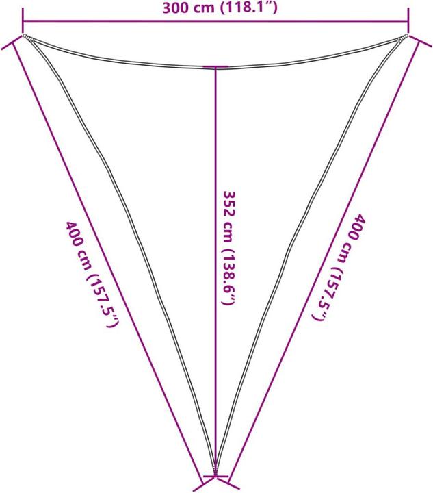 Actual product image vidaXL Wendy (3 x 4 x 4 m)