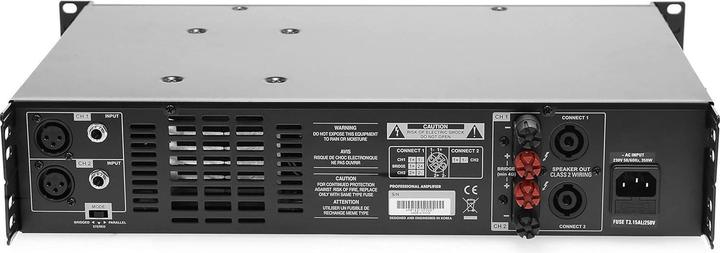 Actual product image hPa 2-Channel 100W RMS Stereo Amplifier with Bridge Mode and Speakon Outputs (Power amplifier)