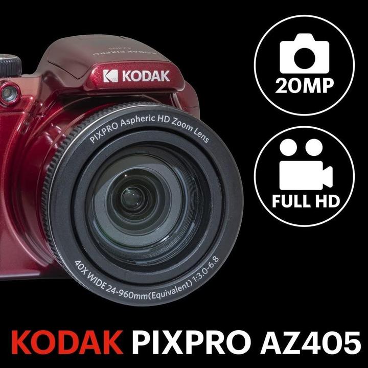 Image du produit Kodak Pixpro AZ405 (4.3 - 172 mm, 20.68 Mpx, 1/2,3'')