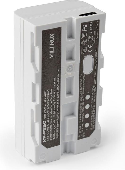 Immagine prodotto Viltrox NP-F550 (Batteria della fotocamera)