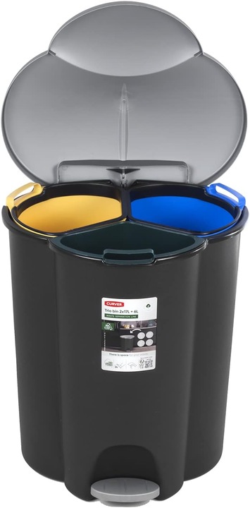 Curver Trio V2 Abfalleimer 40L (40 l)