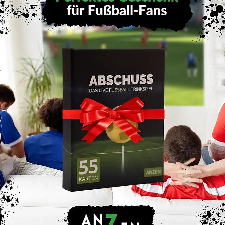 Actual product image Anzen Spiele ABSCHUSS - The Live Football Drinking Game (d) (2 - 12 Players)