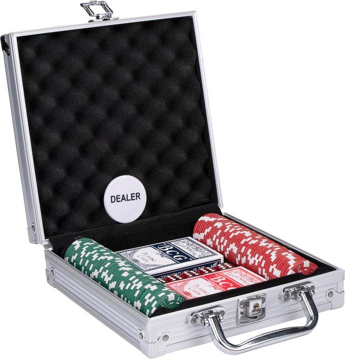 Immagine prodotto Champ Set da poker 100 pezzi con custodia ALU