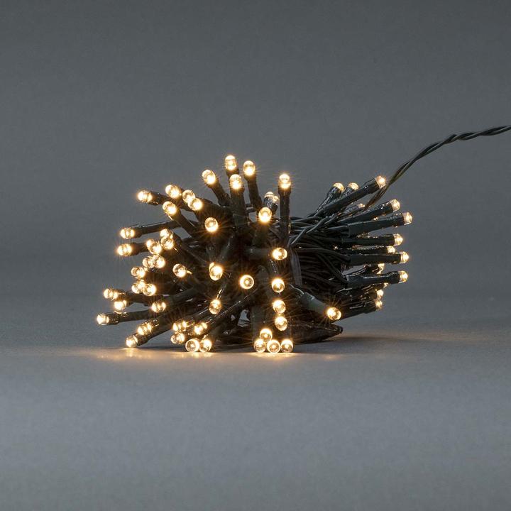 Produktbild Nedis Dekorative Lichter | Schnur | 96 LED's | Warmweiss | 7.20 m | Lichteffekte: 7 | Innen- und Aus (7.20 m)
