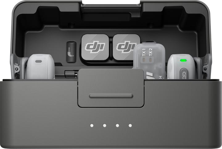 Actual product image DJI Mic Mini 2 (2 TX + 1 Mobile RX + Charging Case)