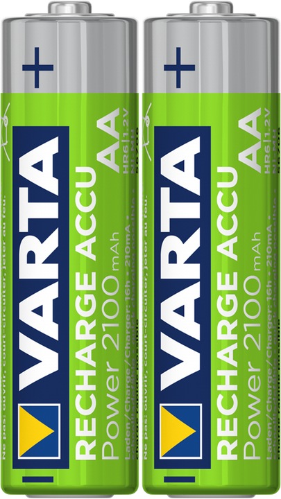 Actual product image Varta Recharge Accu Power (2 pcs., AA, 2100 mAh)