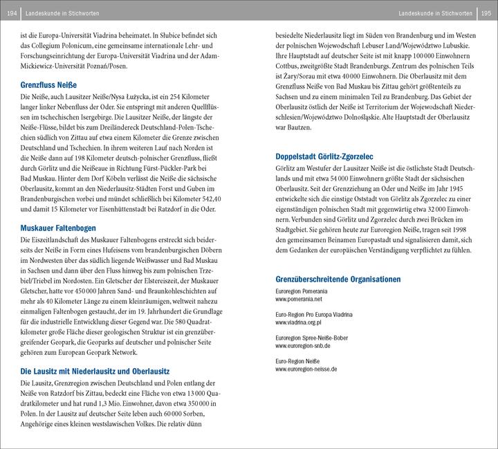 Produktbild Reiseführer Deutschlands Osten - Polens Westen (Deutsch, Christine Stelzer, 2014)