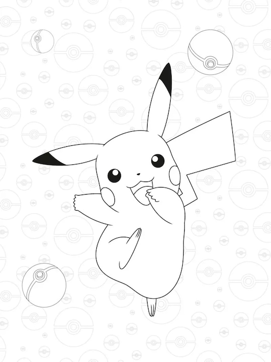 Image du produit Pokémon : Mon grand livre de coloriage