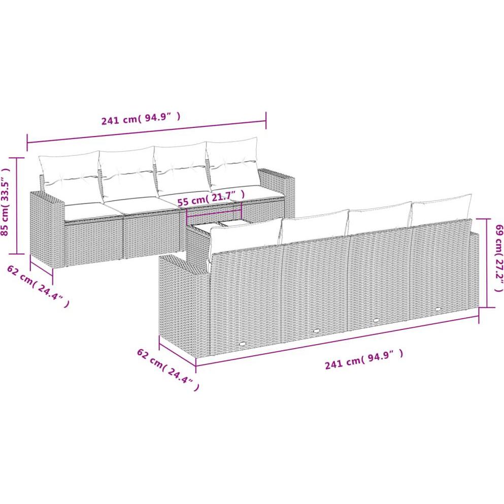 Thumbnail - VidaXL, Gartenlounge, Viktoria