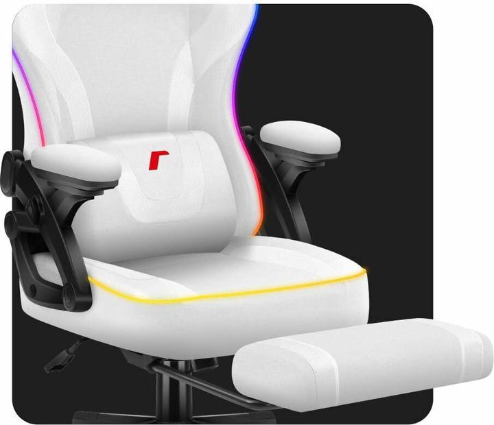 Actual product image Huzaro Fotel gamingowy Force 4.6 RGB White Mesh