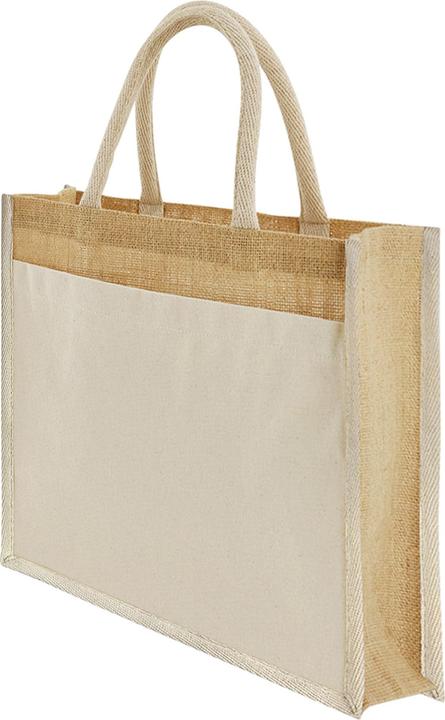Produktbild Westford Mill Einkaufstasche Mini Gestärkte Jute 14L (14 l)