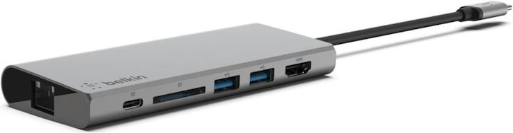 Actual product image Belkin Multimedia (USB-C, USB-A, 1 Ports)