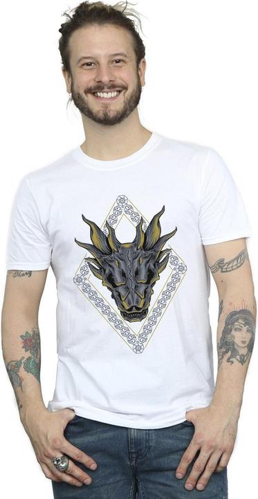 Immagine prodotto Game of Thrones Dragon Pattern Maglietta Uomo (5XL)