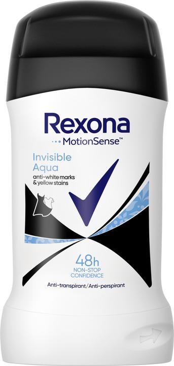 Produktbild Rexona Invisible Aqua (Stick, 40 ml)