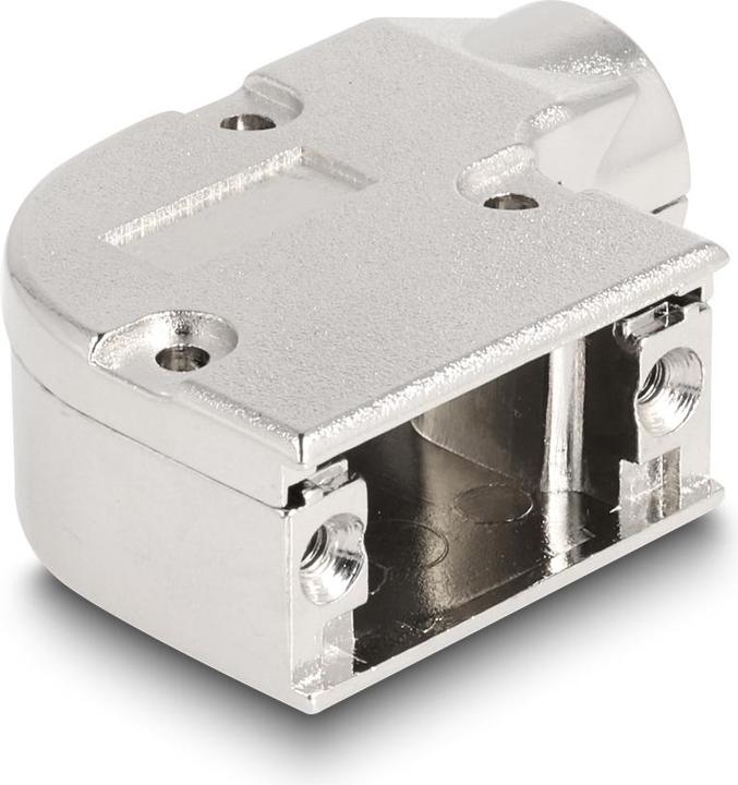 Actual product image Delock D-Sub housing for 9-pin plug / socket with metal cover