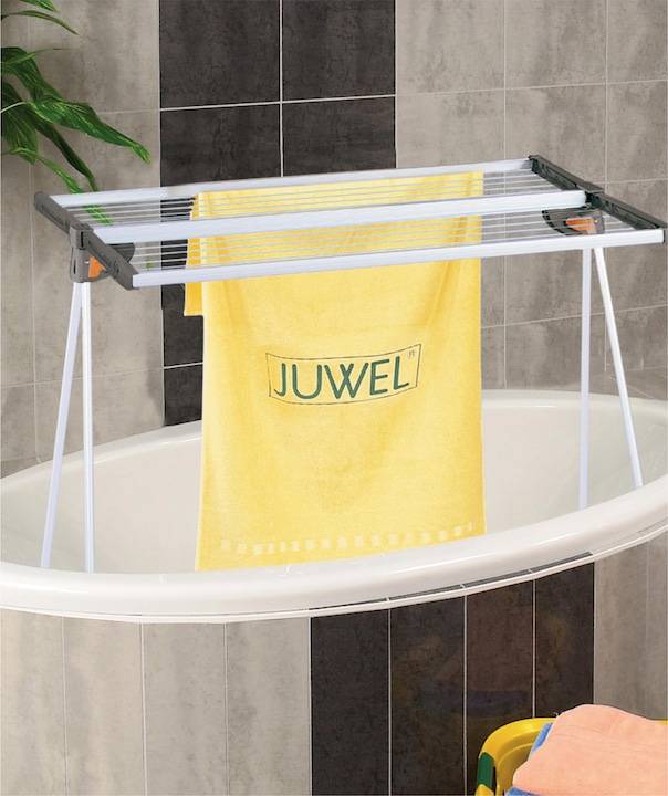 Produktbild Juwel Wäschetrockner Alu Twist 140, Wäscheständer kompakt, Wäscheleine 13,7 m (1.04 m)