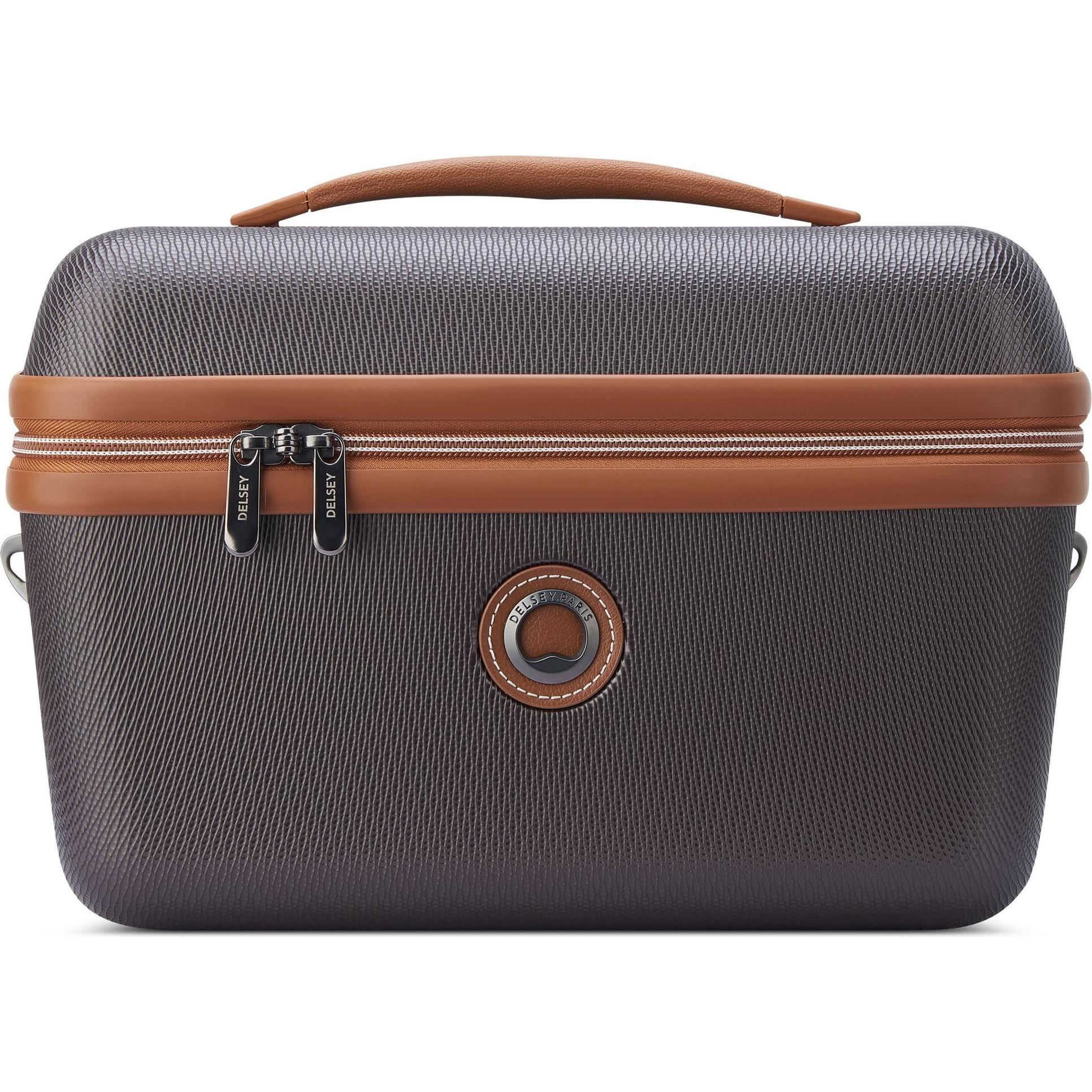 Delsey Marrone Necessaire, Chatelet Air 2.0 -Kosmetiikkalaukku, Ruskea, (14 L)