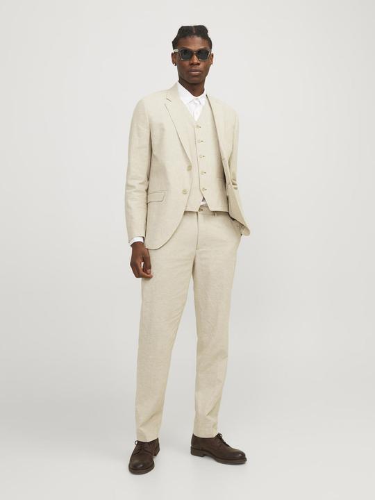 Produktbild Jack & Jones Slim Fit Leinen Hose (56)