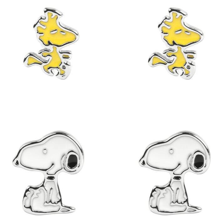 Peers Hardy, Ohrringe, Peanuts Set 2 Pairs Of Earrings, (Metall)