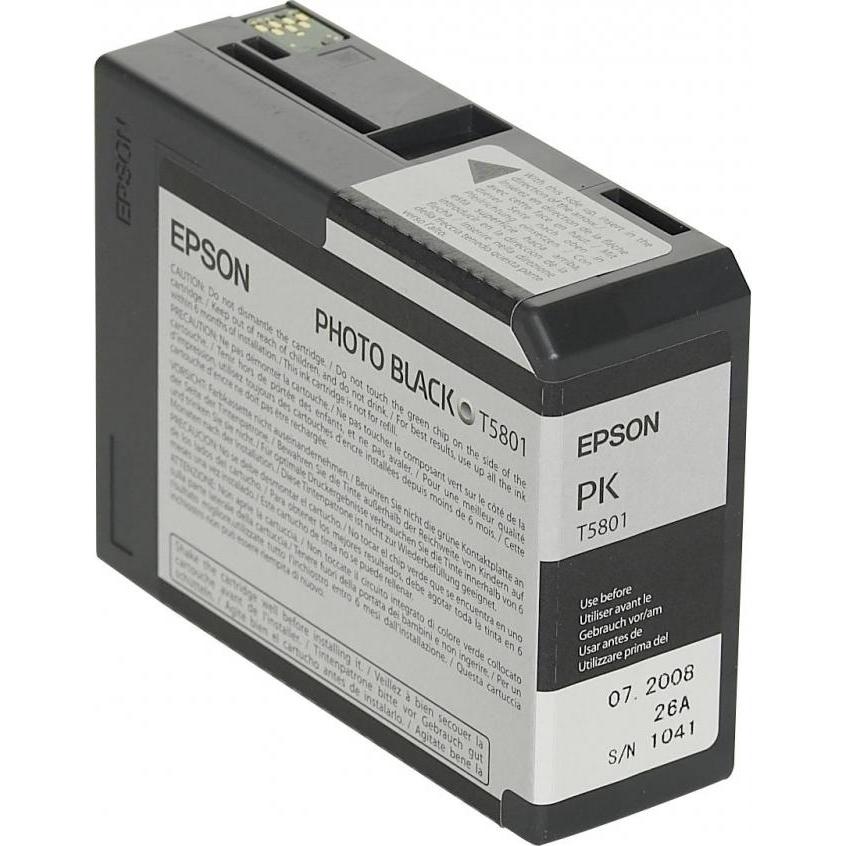 Epson, Druckerpatrone, T5801 (PBK)