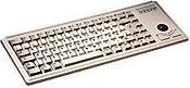 Image du produit CHERRY Clavier gris 19" Trackball Layout DE (DE, Filaire)