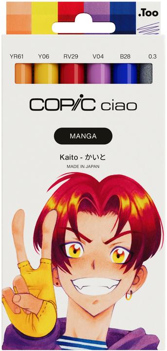 Actual product image Copic Ciao Manga (6x)