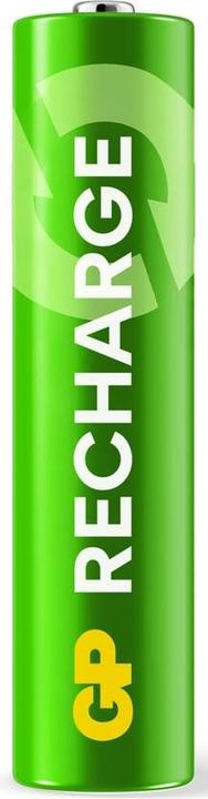 Produktbild GP Batteries GP - Recharge Rechargeable Battery, Size AAA, 650 mAh, 4-pack (4 Stk., AAA, 650 mAh)