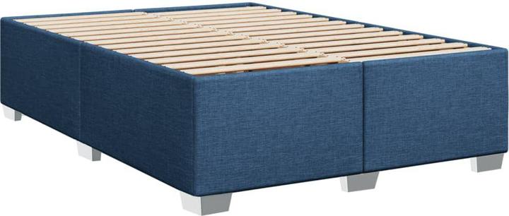 Produktbild vidaXL Bo x springbett mit Matratze 140 x 200 cm Stoff (140 x 200 cm)