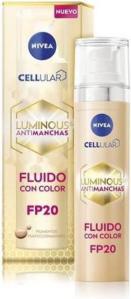 Actual product image NIVEA Luminous 630 Anti Stain Coloured Fluid Spf20 40ml (Suntan cream, SPF 20, 40 ml, 78 g)