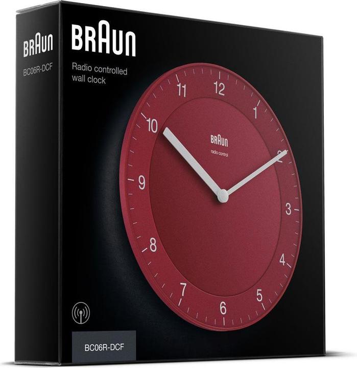 Produktbild Braun Funkwanduhr (20 cm)