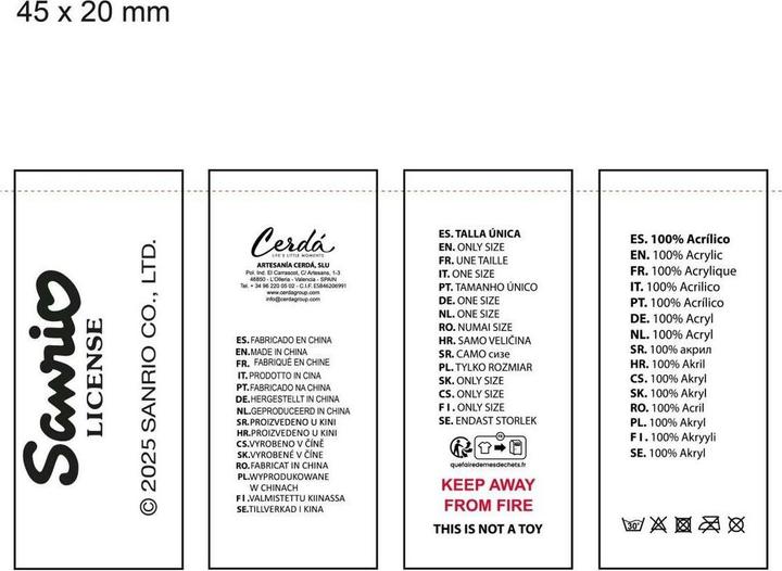 Actual product image Cerdá Sanrio - My Melody