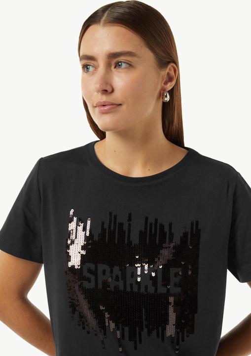 Immagine prodotto Comma T-Shirt T-Shirt mit Pailletten-Artwork (36)