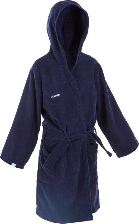 Produktbild Watko Bademantel Kinder Wasserball dicke Baumwolle (134)